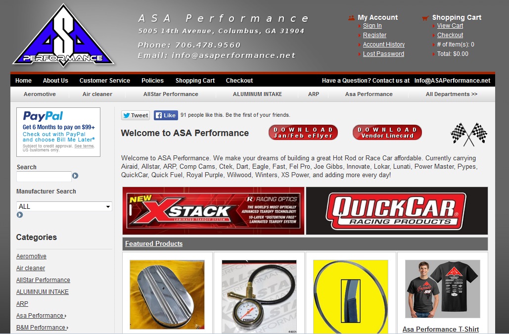 ASAPerformance.net AFTER &mdash; ProStores